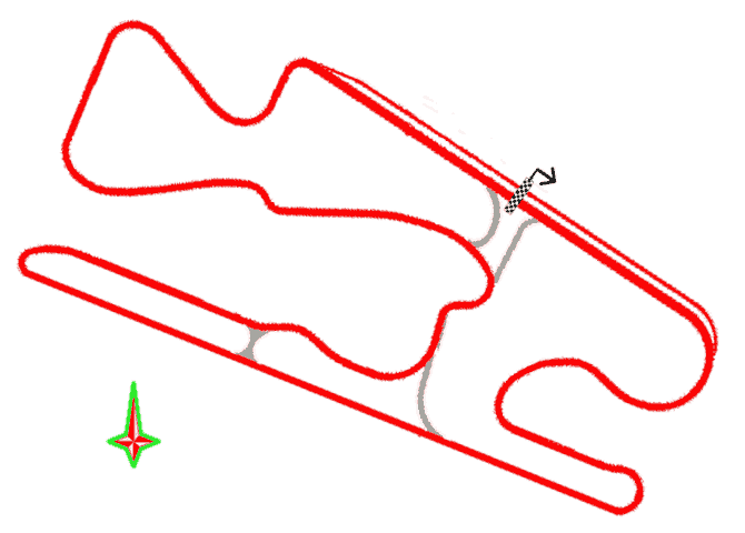 Mapa toru Silesia Ring